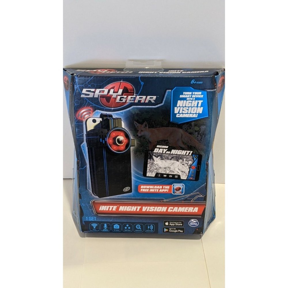 SPY GEAR iNITE NIGHT VISION CAMERA Great Gift! NIB! Fun For Kids And Adults!